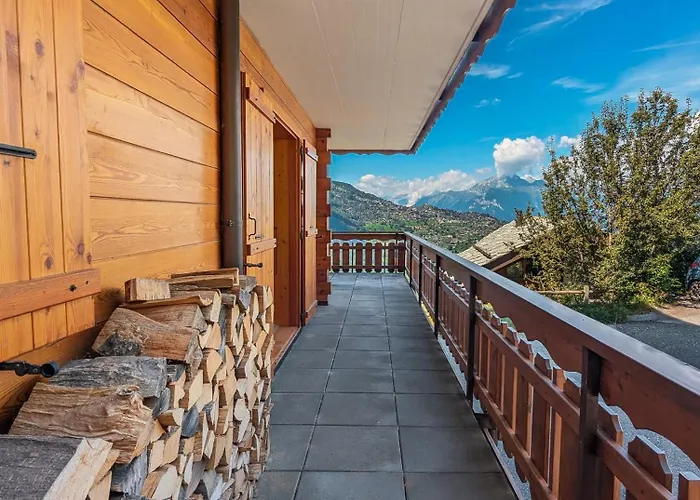 アパート Paisible Cheminee, Terrasse, Jardin, Vue Epoustouflante *